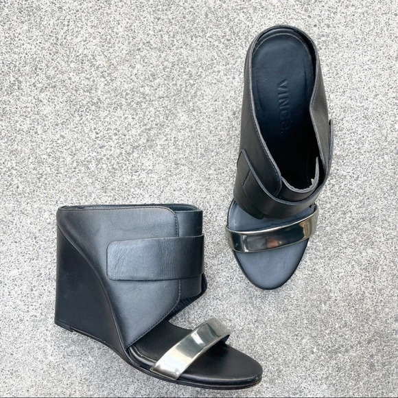 Vince Shoes - Vince | Karima 2 wedge sandals